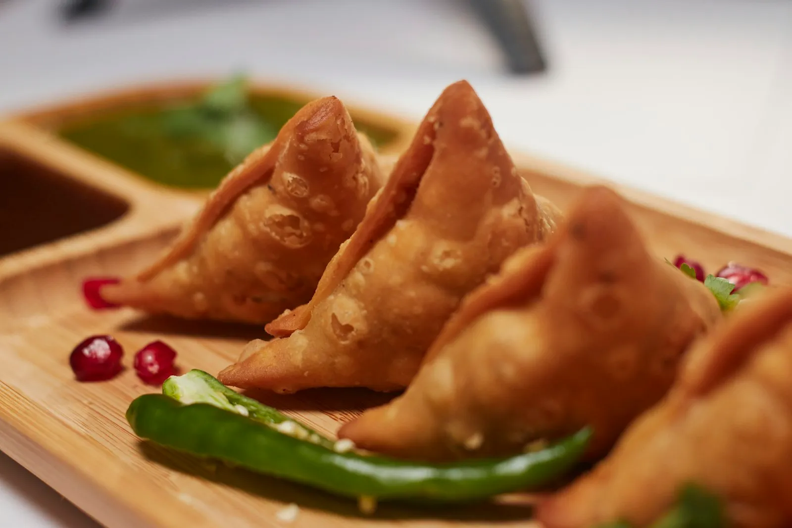 Samosa chaat